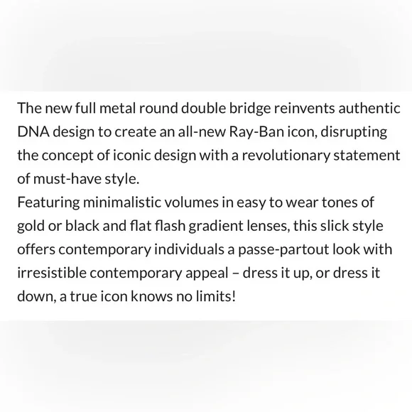 Ray-Ban Round Double Bridge Sunglasses - Picture 14 of 14